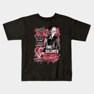 Doctor who the silence vintage horror poster Kids T-Shirt